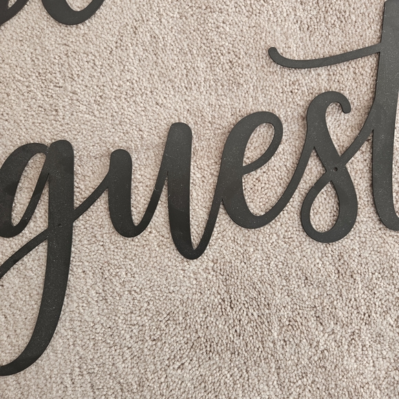 Disney Black Script Wall Decor - Picture 4 of 4